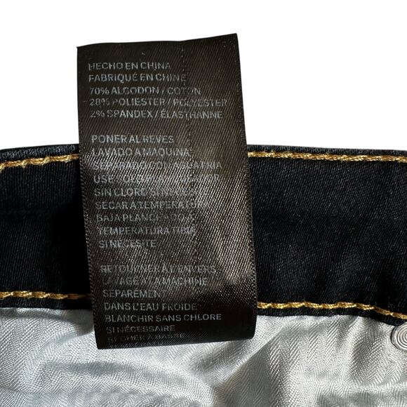 Copper Flash Plus Size High Rise Flare Jeans Dark Wash 18W Dark Wash Casual Y2K - Picture 9 of 9